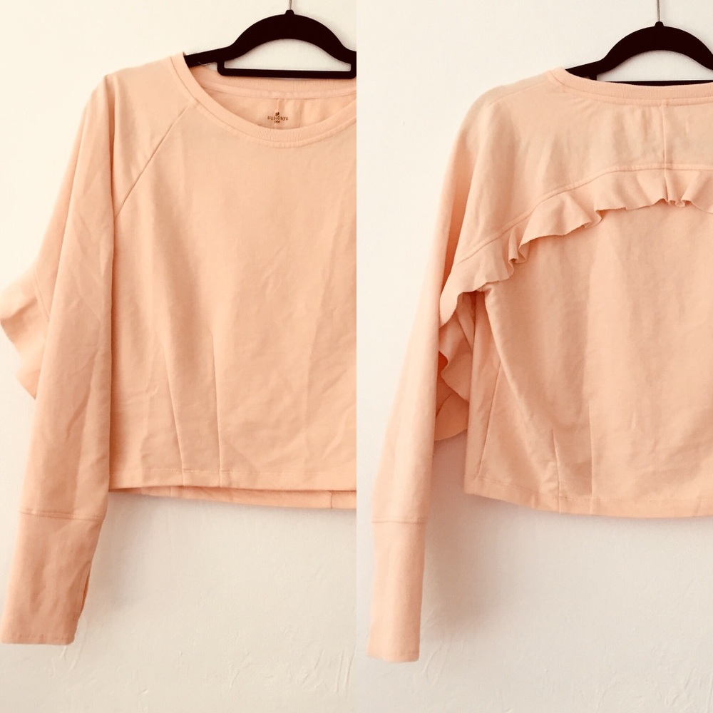 Sundays NYC ruffled top